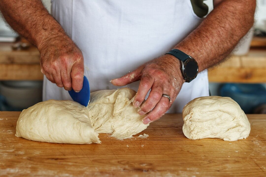 baking bread dough