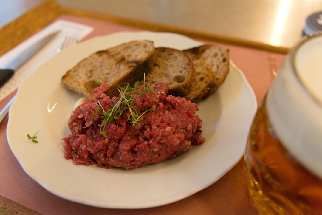 traditional czech roast with sauce